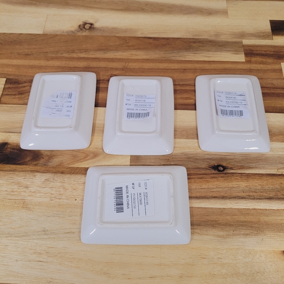 New Peace on Earth Christmas Holiday Appetizer Desert Rectangular Plate / Tray 4 - Picture 8 of 8